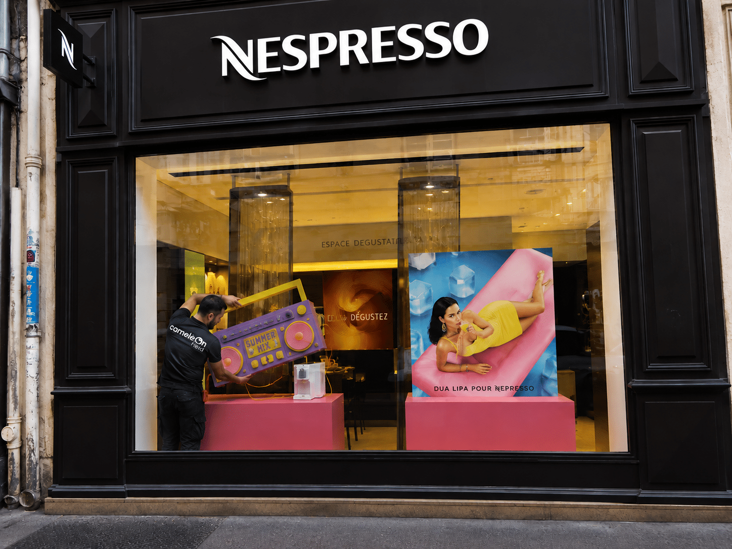 Déploiement d'un lancement produit et activation de marque