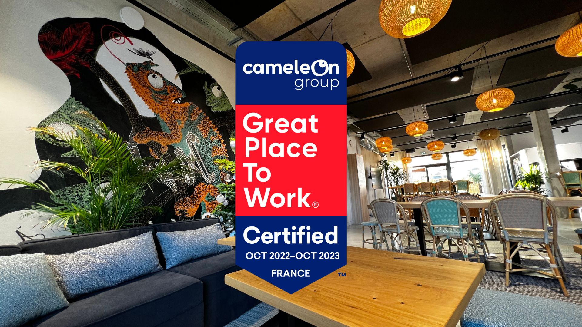 great place to work cameleon group certification