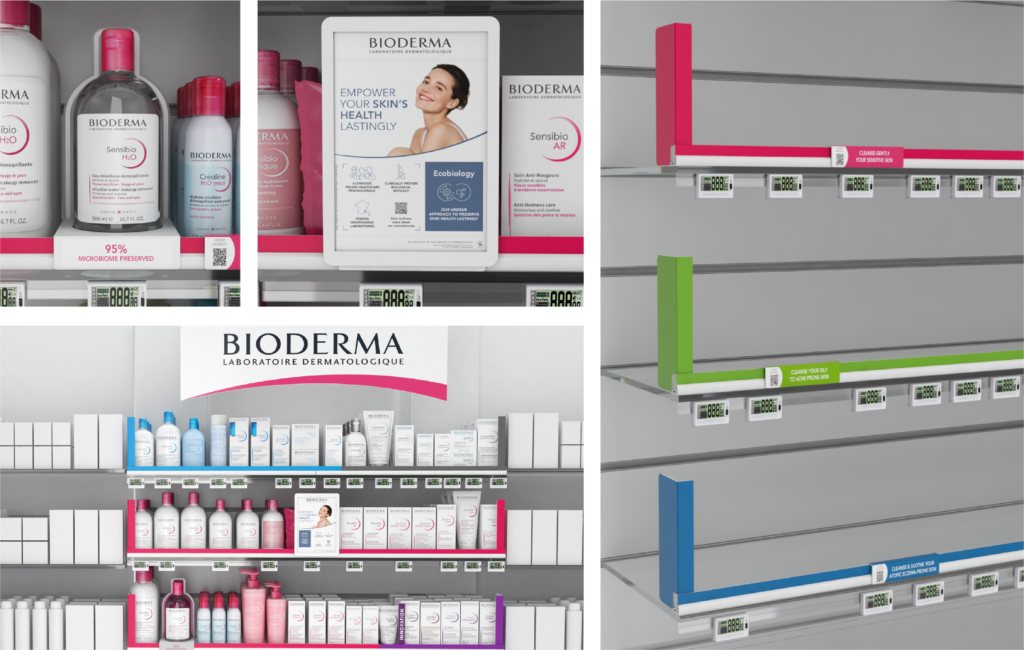 plv de linéaire Bioderma en plastique