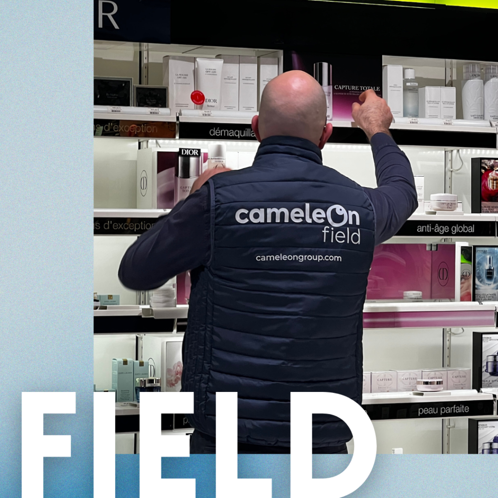 Cameleon field prestations marketing terrain merchandising