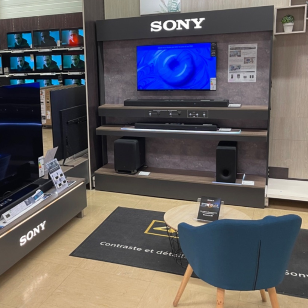 merchandising high tech Sony barres de son