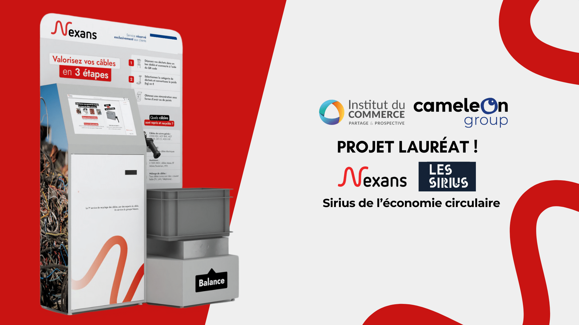les sirius 2025 institut du commerce cameleon group nexans cableloop