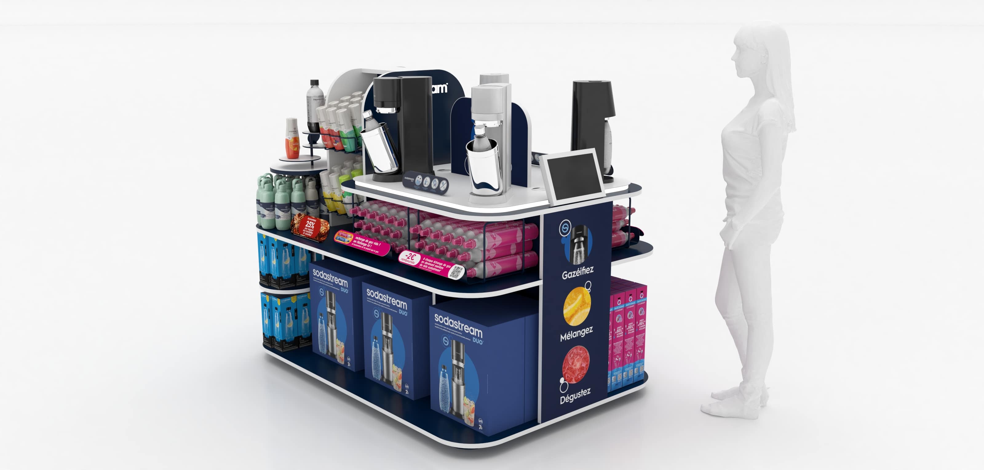 Activation phygitale et expérience de marque en point de vente